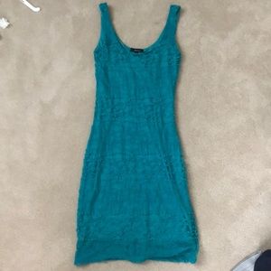Soprano Teal Detailed Dress
